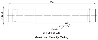 Load cell MV-286-54-7.5t