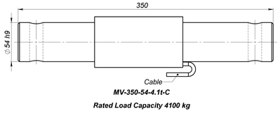 Load cell MV-350-54-4.1t