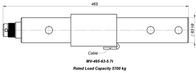 Load cell MV-465-63-5.7t