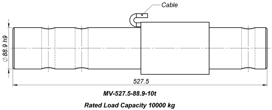 Load cell MV-527-88-10t