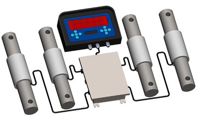 Weighing system for feed mixers №2